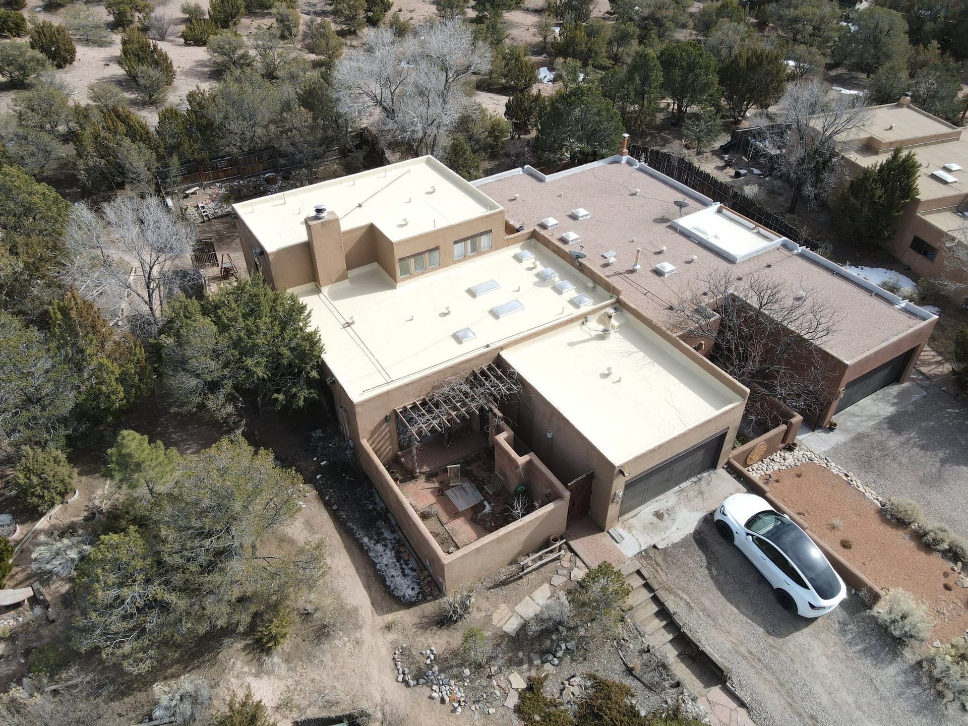 Finished flat / tpo roof by Paramount Roofing