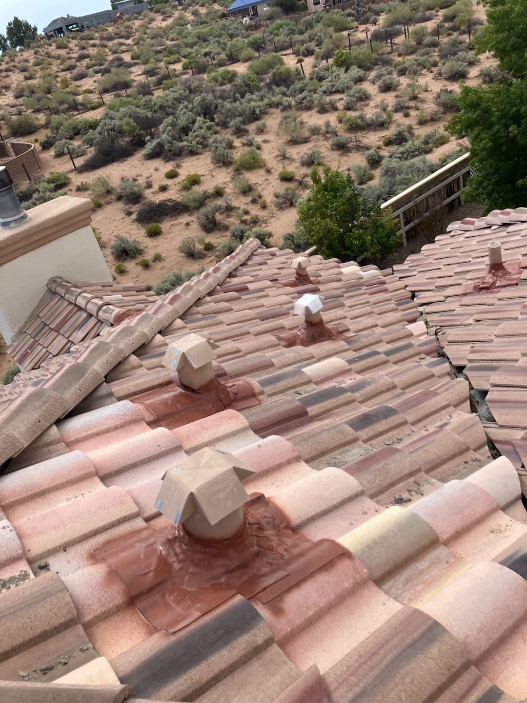Finished tile roof by Paramount Roofing