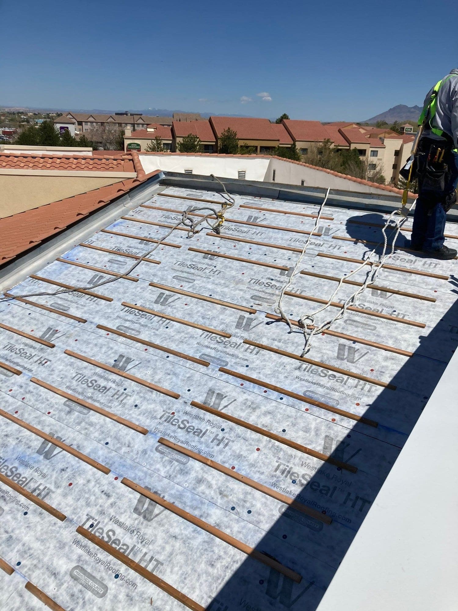 Tile Roof Repair by Paramount Roofing