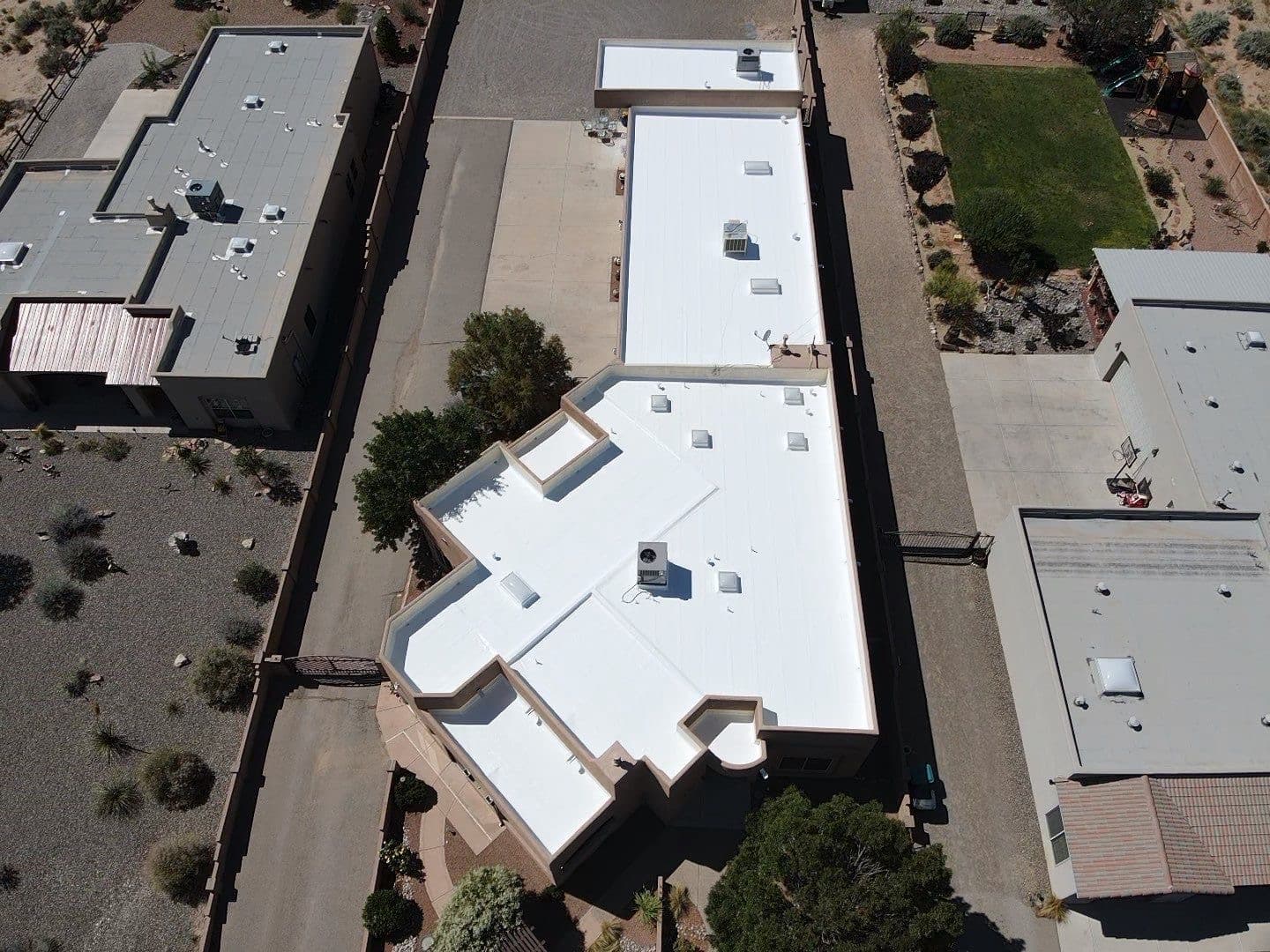 Roofing work by Paramount Roofing in New Mexico